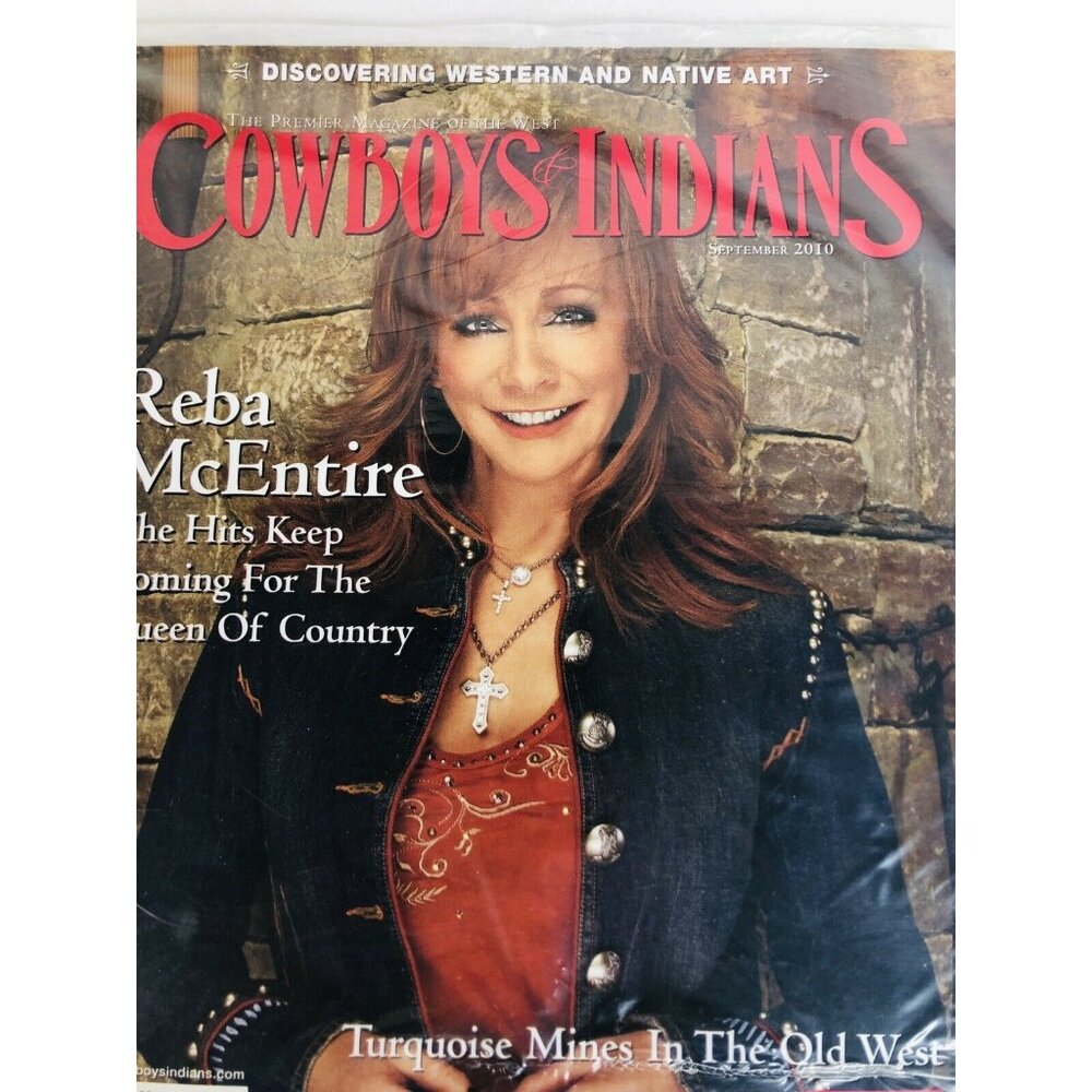 Cowboys &‎ Indians Magazine Reba McEntire September 2010 Western and Native Art